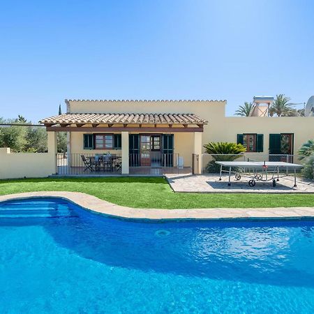 Villa Pou d,Ambroitx, pool&sea views in Alcudia Exterior foto
