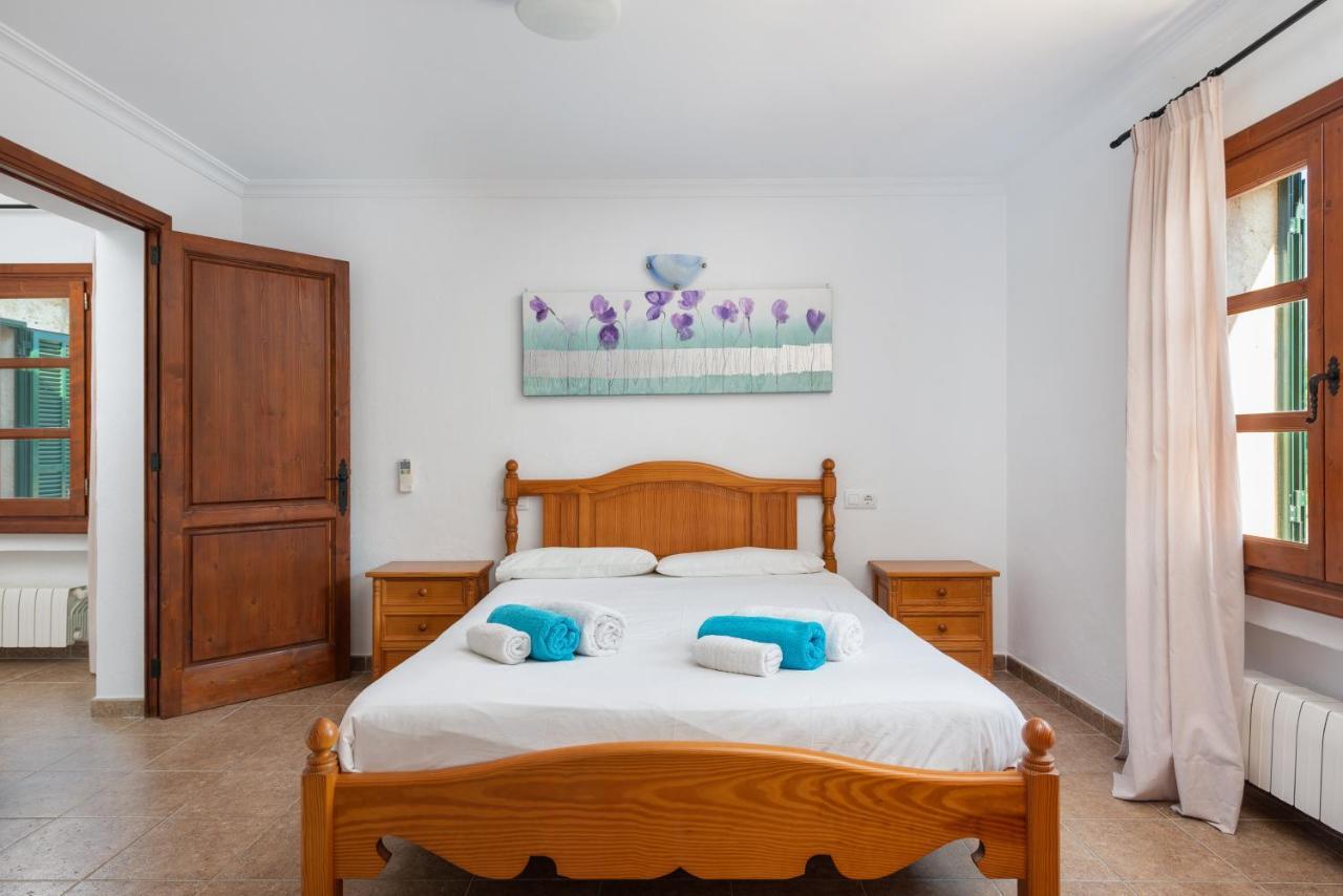 Villa Pou d,Ambroitx, pool&sea views in Alcudia Exterior foto