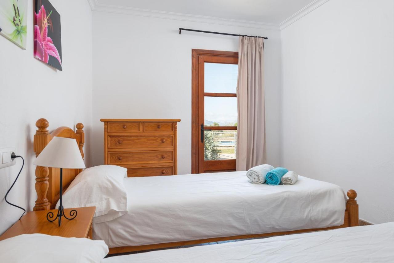 Villa Pou d,Ambroitx, pool&sea views in Alcudia Exterior foto