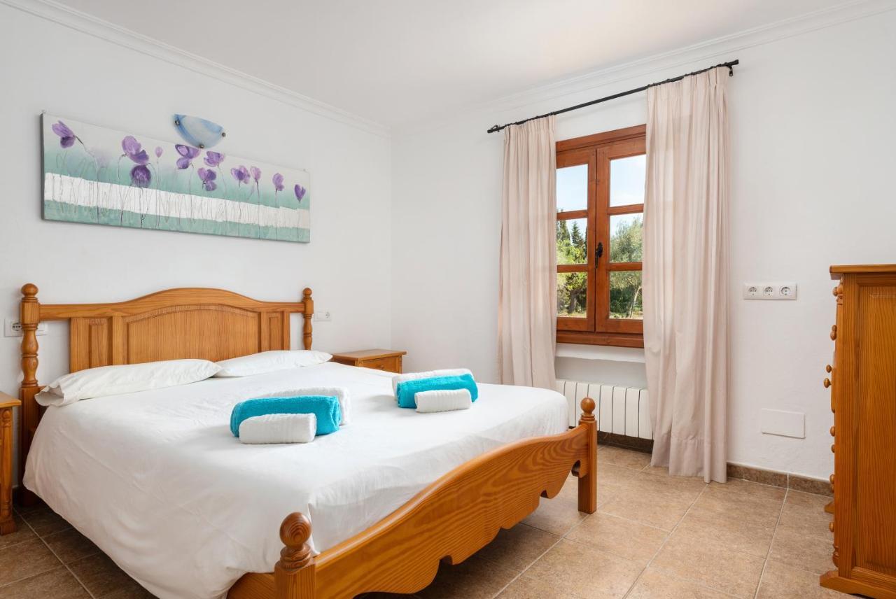 Villa Pou d,Ambroitx, pool&sea views in Alcudia Exterior foto
