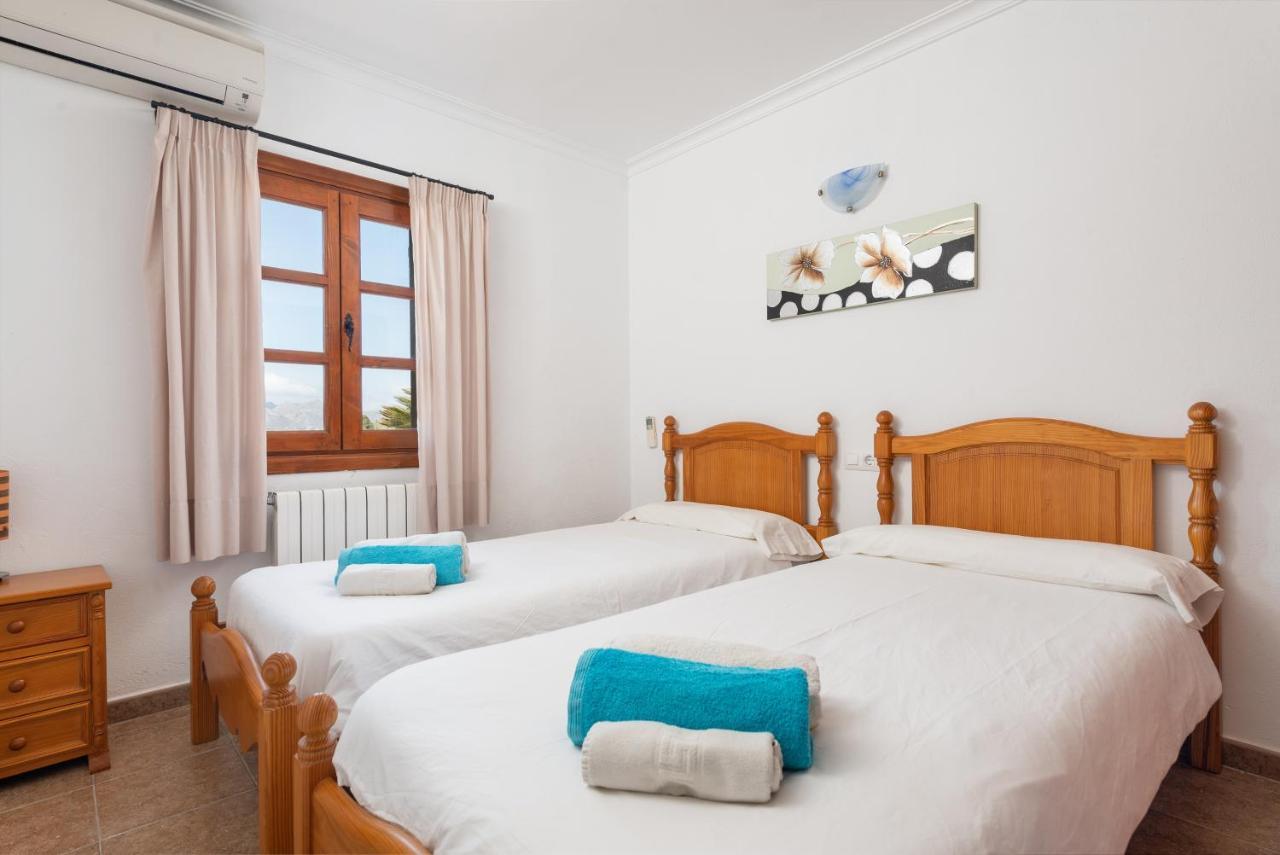 Villa Pou d,Ambroitx, pool&sea views in Alcudia Exterior foto